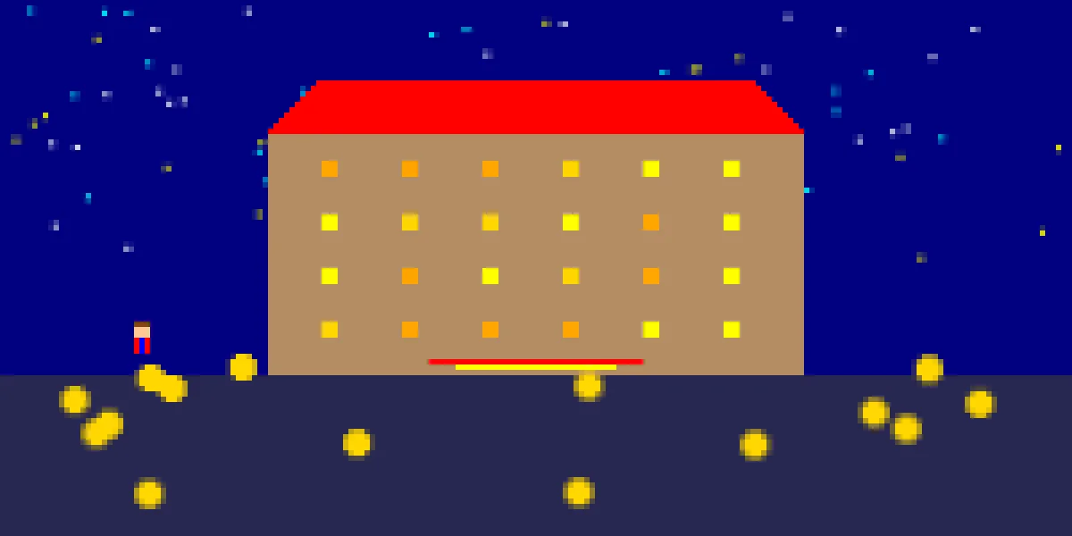 澳门新葡京像素风格澳门赌场全景